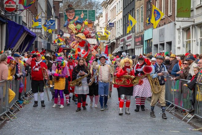 Gestopt blijven tijdens carnaval