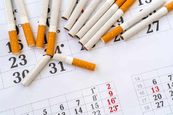 Stopdatum stoppen met roken